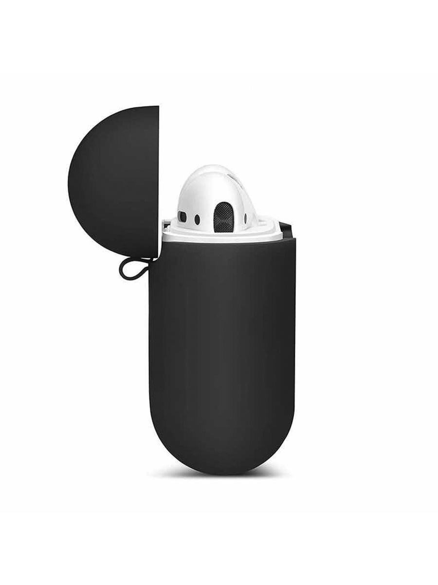 фото Чехол для наушников YOHO Airpods, черный