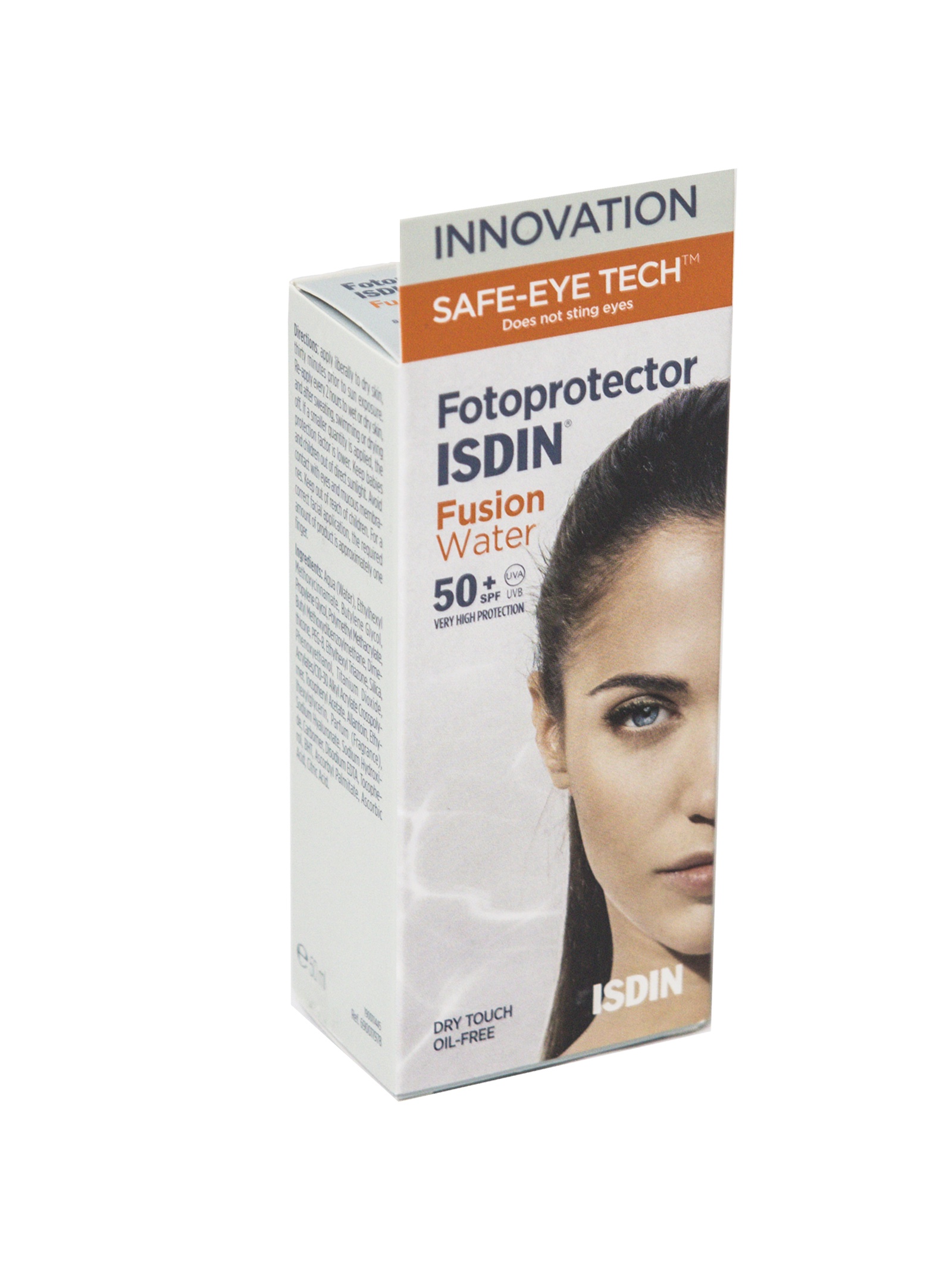 фото Флюид для лица ISDIN Средство солнцезащитное для лица Fotoprotector Fusion Water SPF 50+, 50 мл