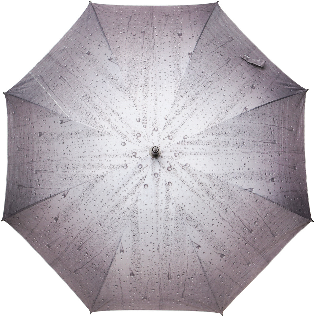 фото Зонт женский Эврика "Дождь", полуавтомат, цвет: серый. 99011