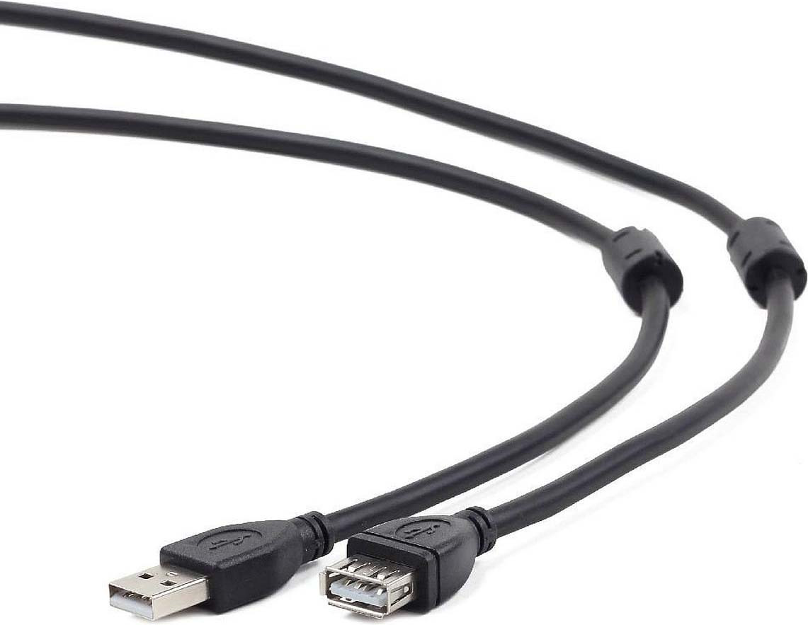 фото Кабель Cablexpert USB 2.0, 3 м, CCF2-USB2-AMAF-10, черный