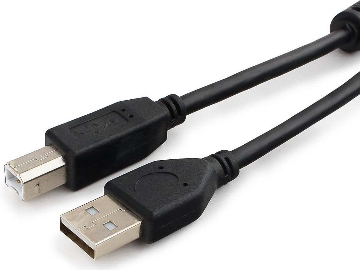 фото Кабель Cablexpert USB 2.0, 1,8 м, CCF2-USB2-AMBM-6, черный