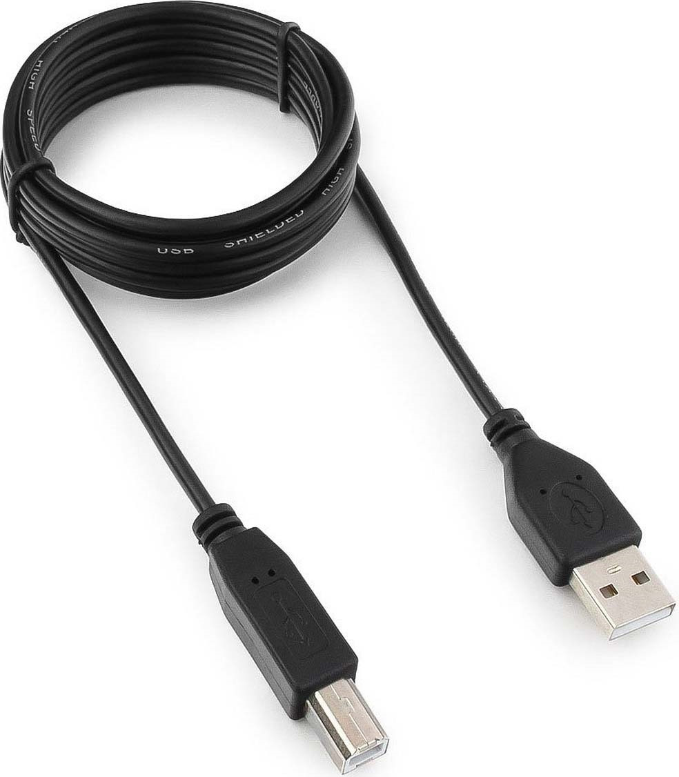 фото Кабель Cablexpert Гарнизон USB 2.0, 1,8 м, GCC-USB2-AMBM-1.8M, черный