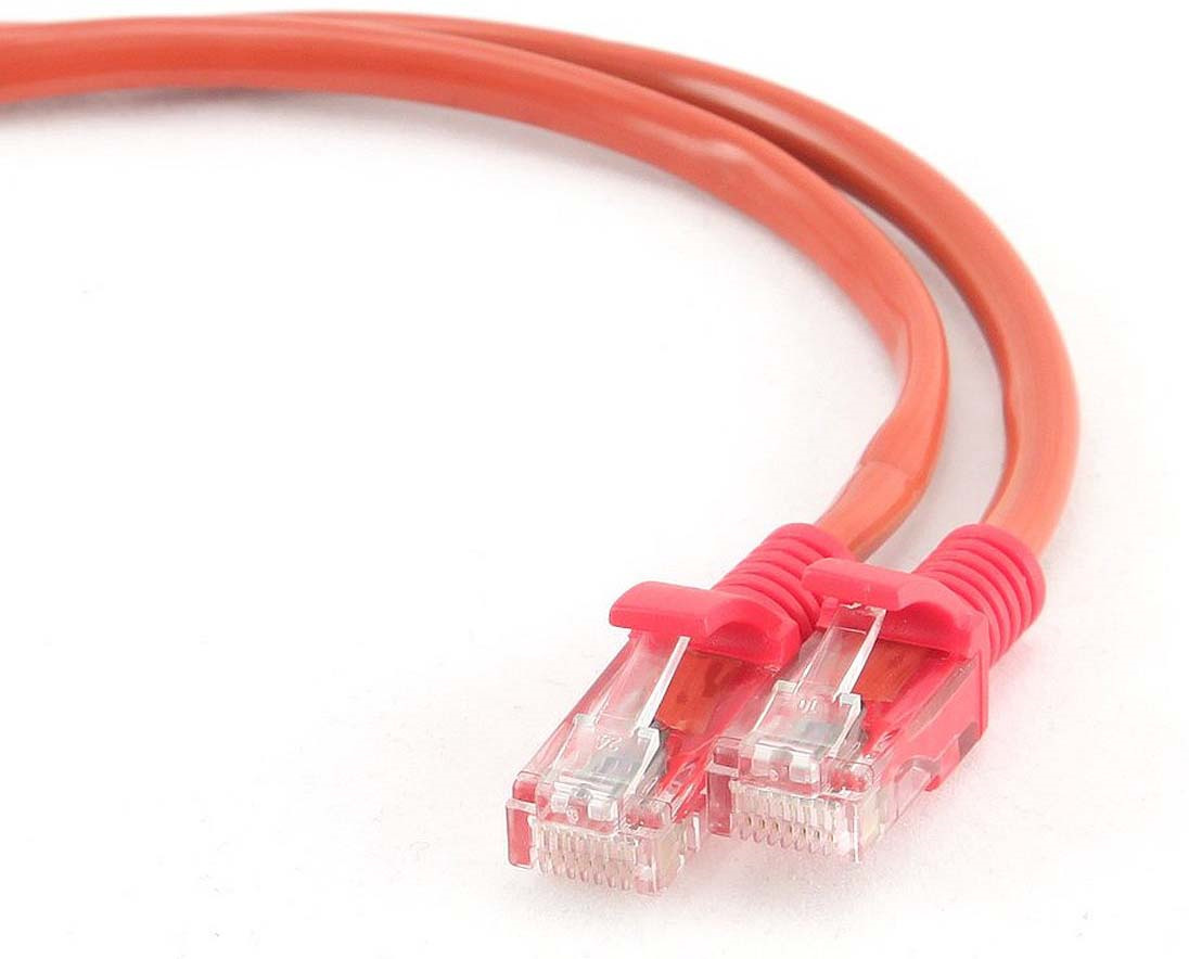 фото Кабель патч-корд UTP Cablexpert RJ-45, 0,5 м, PP12-0.5M/R, красный