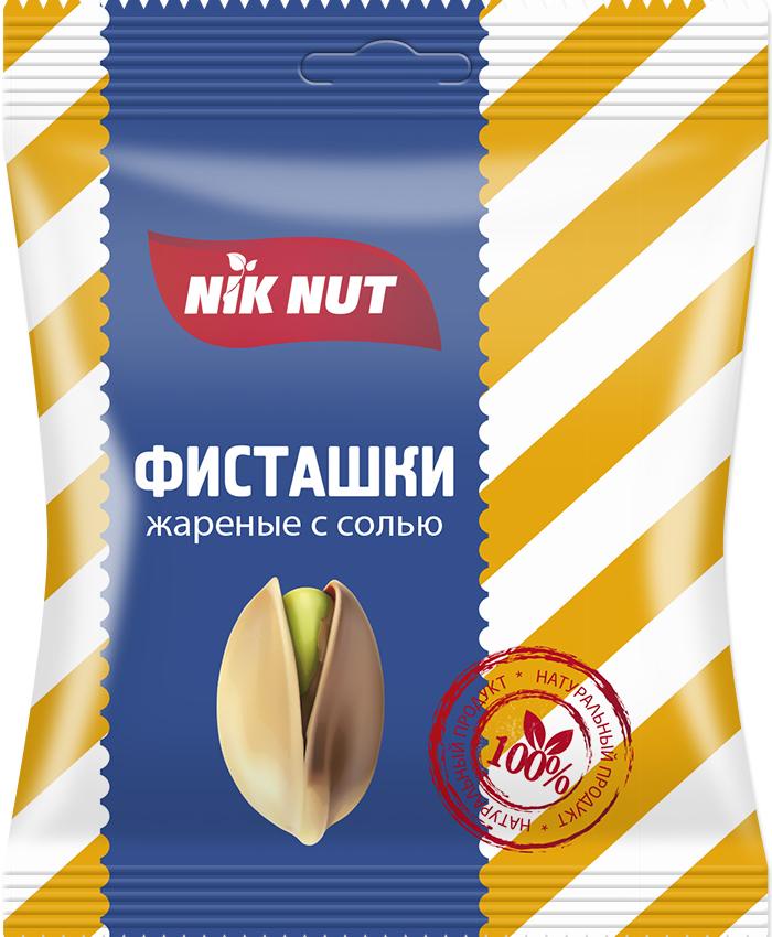 Орехи NIK NUT перекуси здОрово, Фисташки, 40