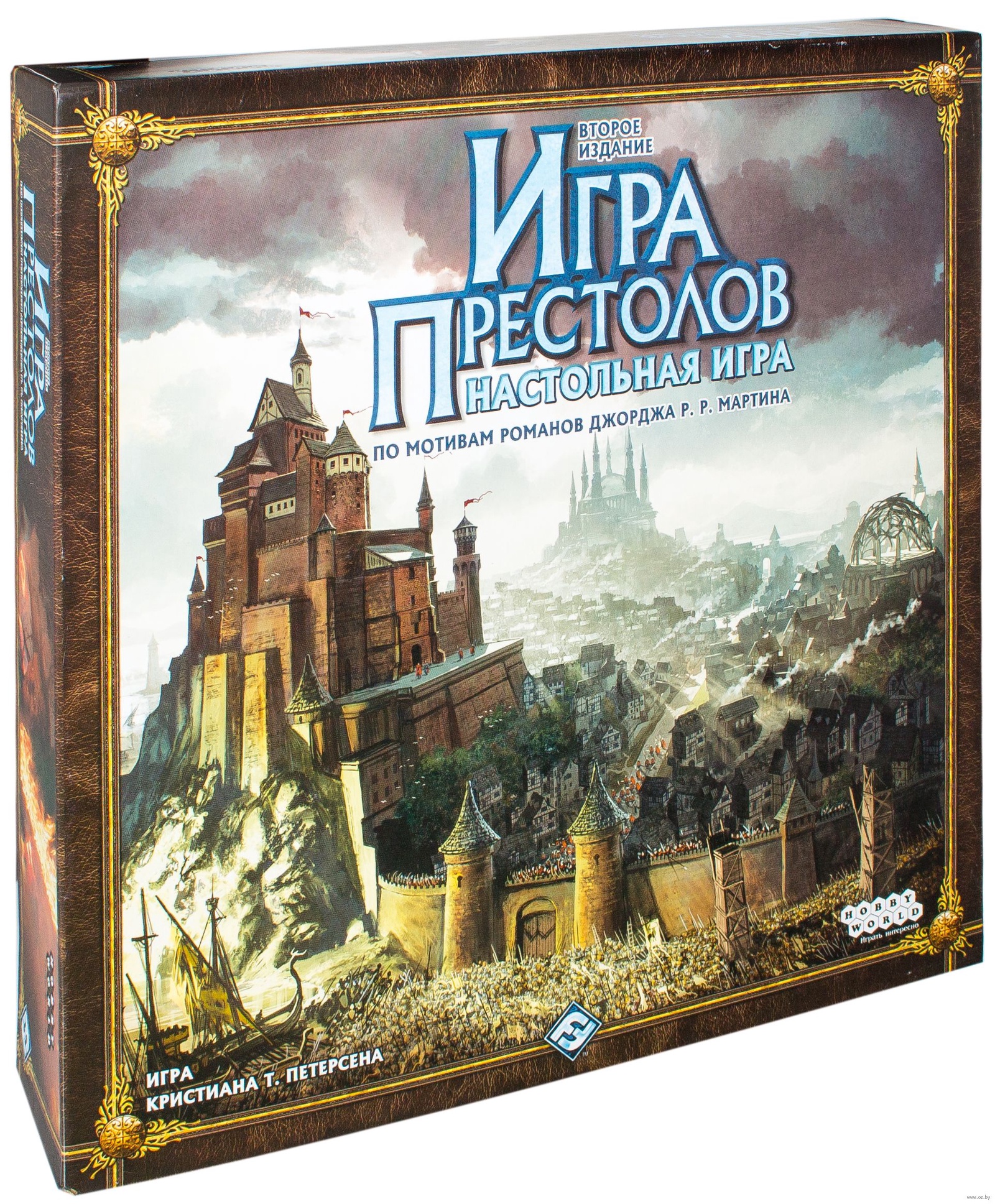 Настольная игра Игра престолов (2-е издание) - купить с доставкой по  выгодным ценам в интернет-магазине OZON (666120995)