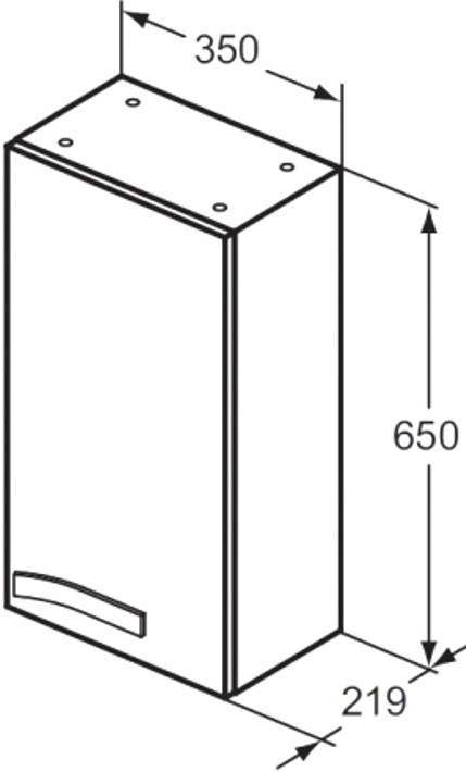 фото Шкаф Ideal Standard Шкаф, белый