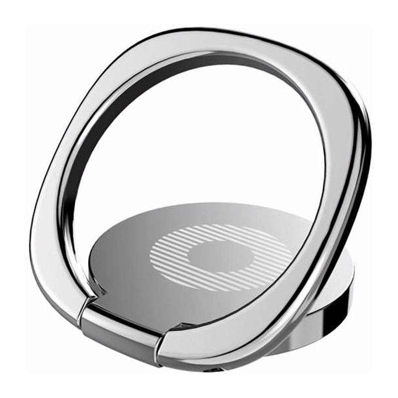 фото Кольцо-держатель для телефона Baseus Privity Ring Bracket  with Magnet Function silver, серебристый