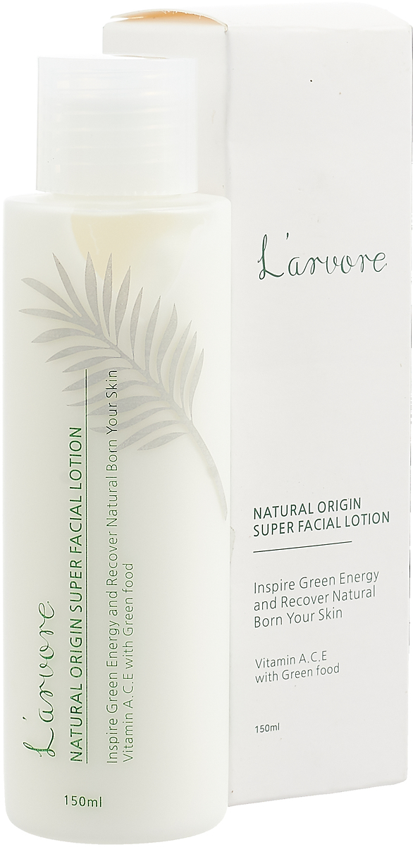 фото Лосьон для ухода за кожей L'Arvore Natural Origin Super Facial Lotion, балансирующий, 150 мл