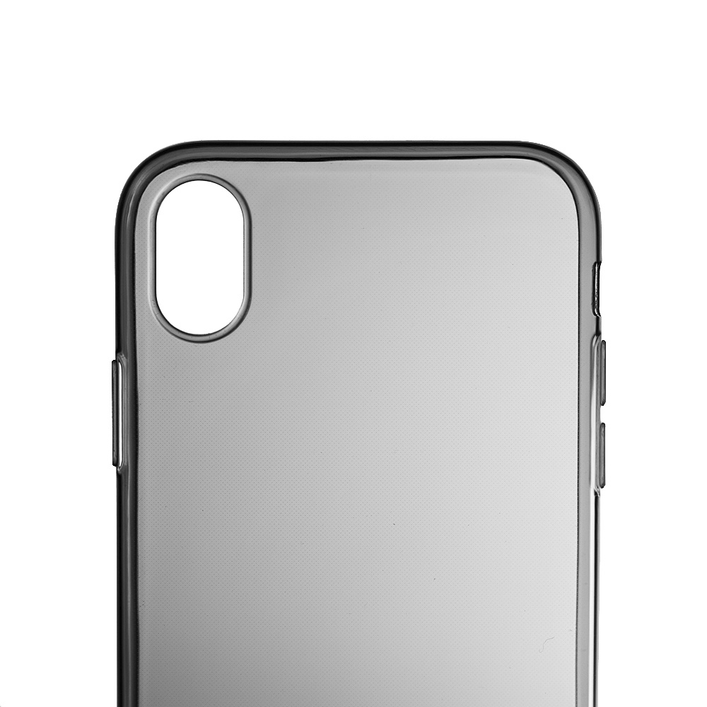 фото Чехол для сотового телефона ONZO iPhone X, серый, черно-серый