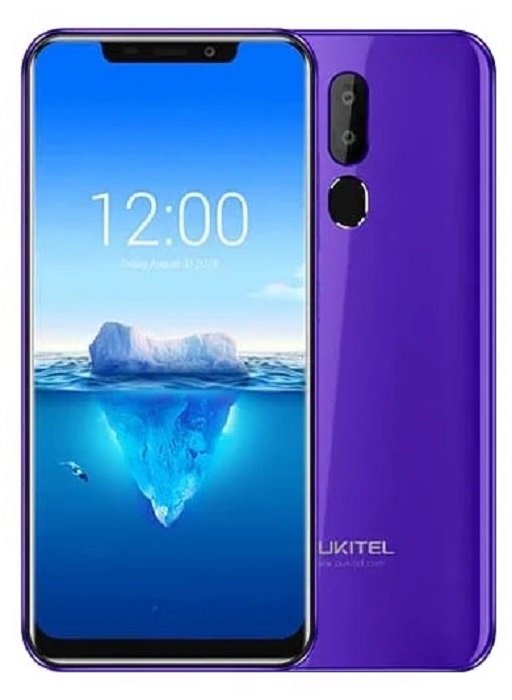 фото Смартфон Oukitel C12 Plus, 16 ГБ, фиолетовый