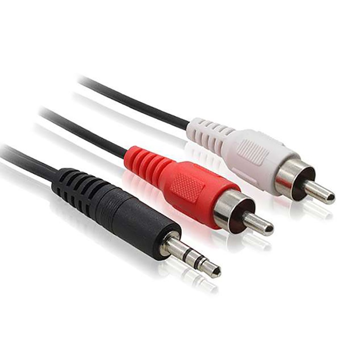 фото Кабель jack 3.5 mm - 2RCA, 1.5 м, Mobiledata