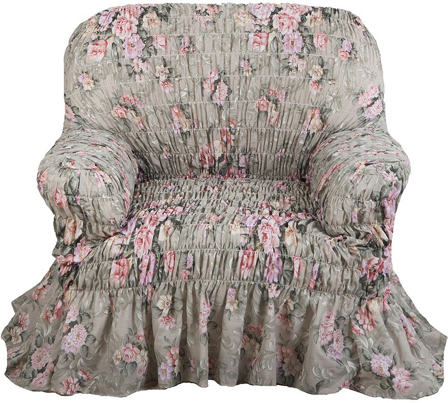 фото Чехол на кресло Еврочехол "Фантазия. Феличита", 60-100 см