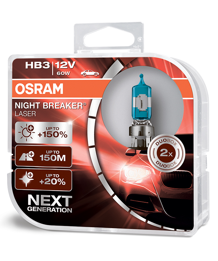 фото Лампа автомобильная Osram NIGHT BREAKER LASER 60 Вт, Галогенная