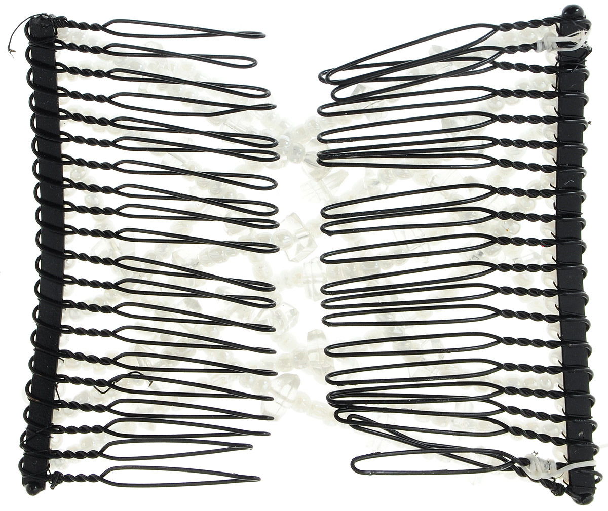 фото Заколка EZ-Combs "Изи-Комбс", одинарная, белый