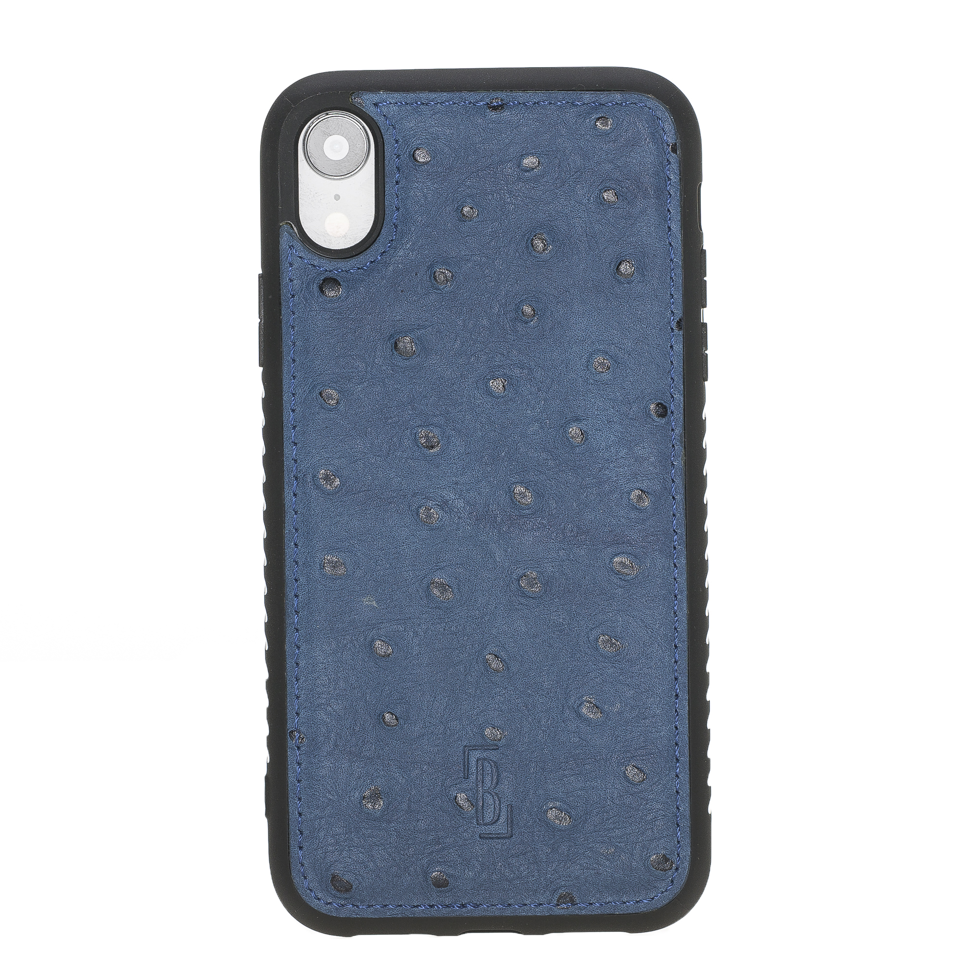 фото Чехол для сотового телефона Burkley для iPhone XR FlexCover, темно-синий