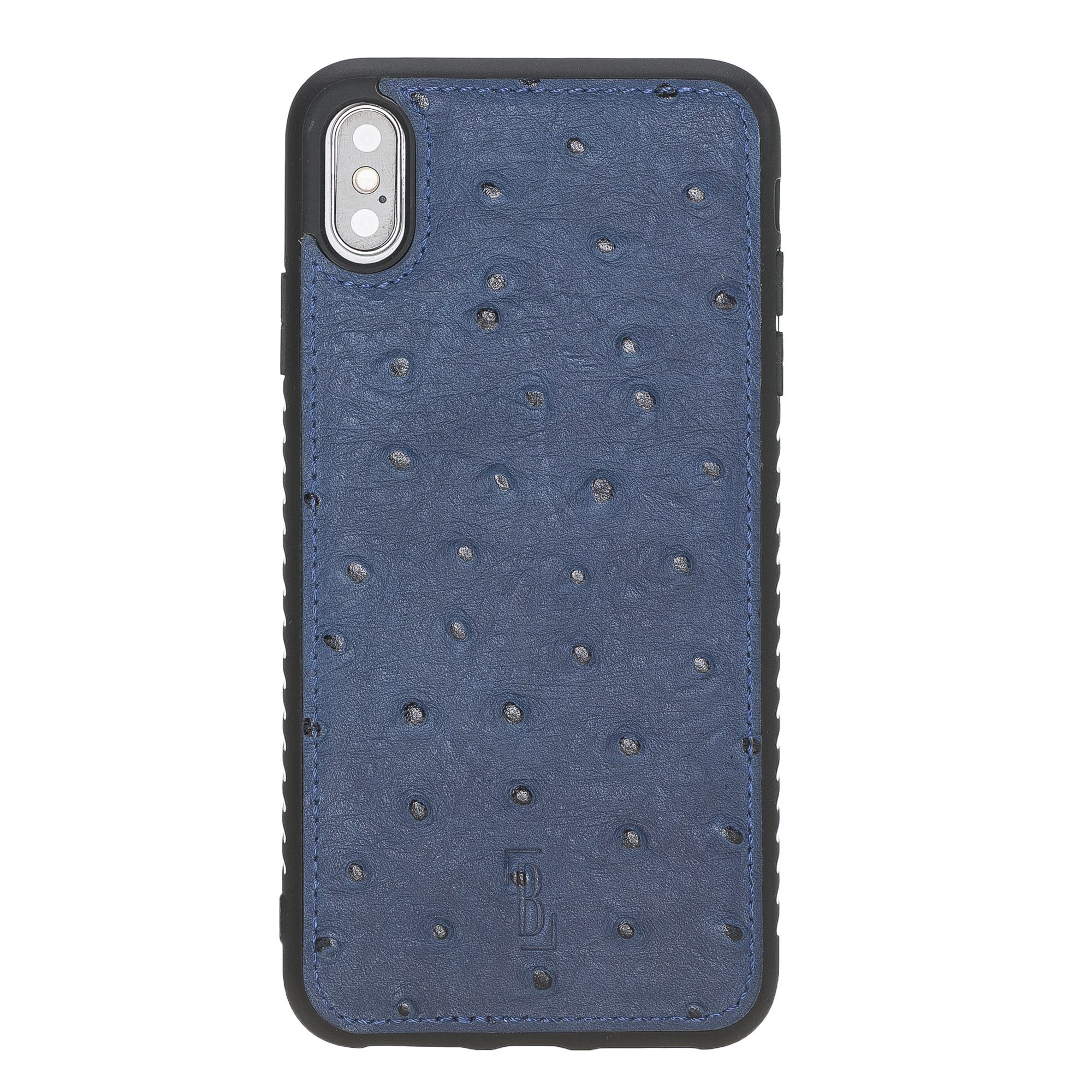 Чехол для сотового телефона Burkley для iPhone XS MAX FlexCover, темно-синий