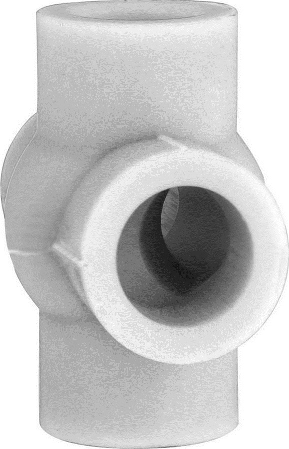 Фитинг сантехнический Valtec крестовина, PPR, компланарная, 20 мм ...