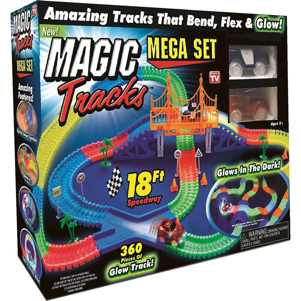 Игровой набор Magic Tracks конструктор MAGIC TRACKS 360 ДЕТАЛЕЙ - купить с  доставкой по выгодным ценам в интернет-магазине OZON (170270936)