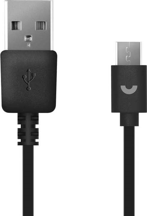 Дата-кабель Prime Line USB-micro USB, 1.2 м, черный