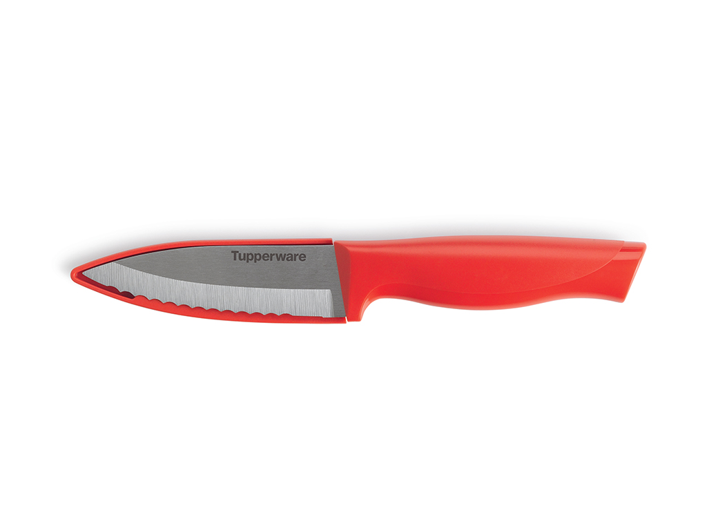 фото Кухонный нож Tupperware Гурман, красный