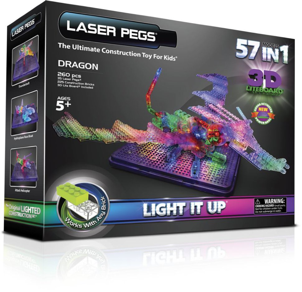 фото Пластиковый конструктор Laser pegs 1070