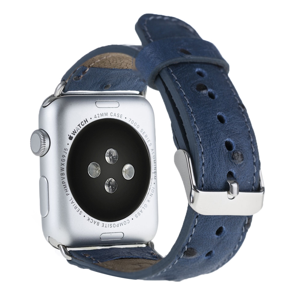 Ремешок для смарт-часов Burkley для Apple Watch 38/40 mm Classic, темно-синий