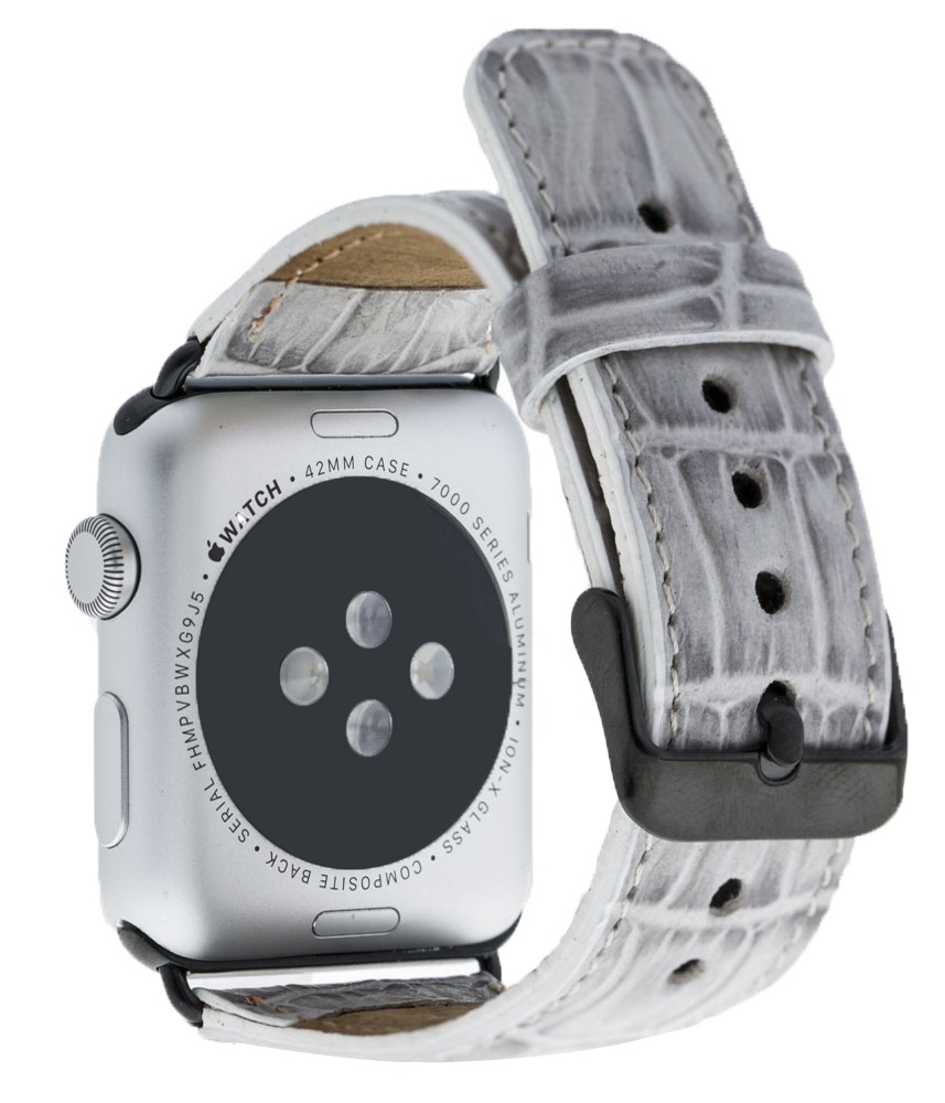 Ремешок для смарт-часов Burkley для Apple Watch 38/40 mm Classic, серый