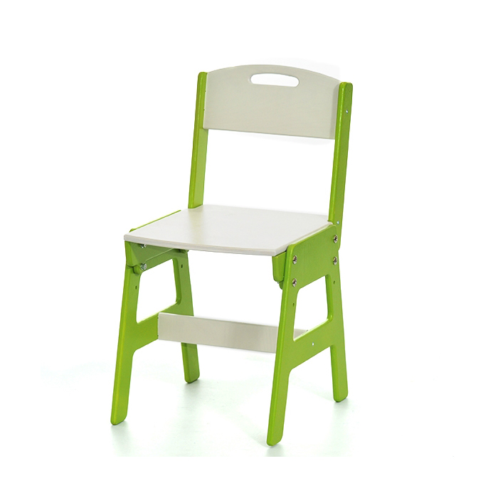фото Детский стул Форатойс 241714, бежевый, зеленый