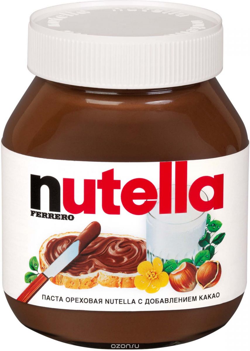 фото Паста ореховая Nutella с добавлением какао, 630 г