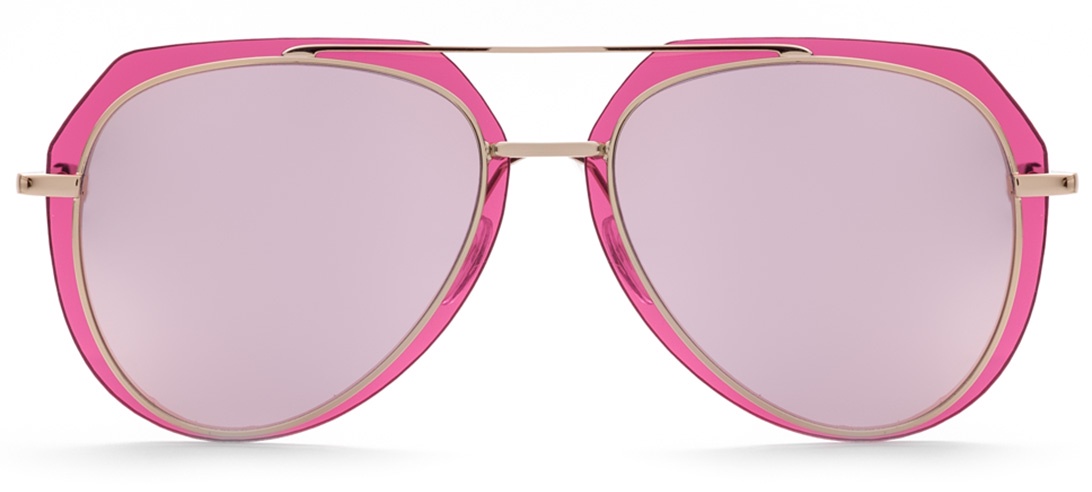 фото Очки солнцезащитные MONOLOOK Sensation Pink Aviator Авиаторы розовый женские, розовый