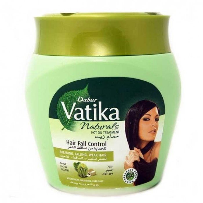 фото Маска для волос Dabur VATIKA Hot Oil Treatment Hair Fall Control - от выпадения волос 500 гр.