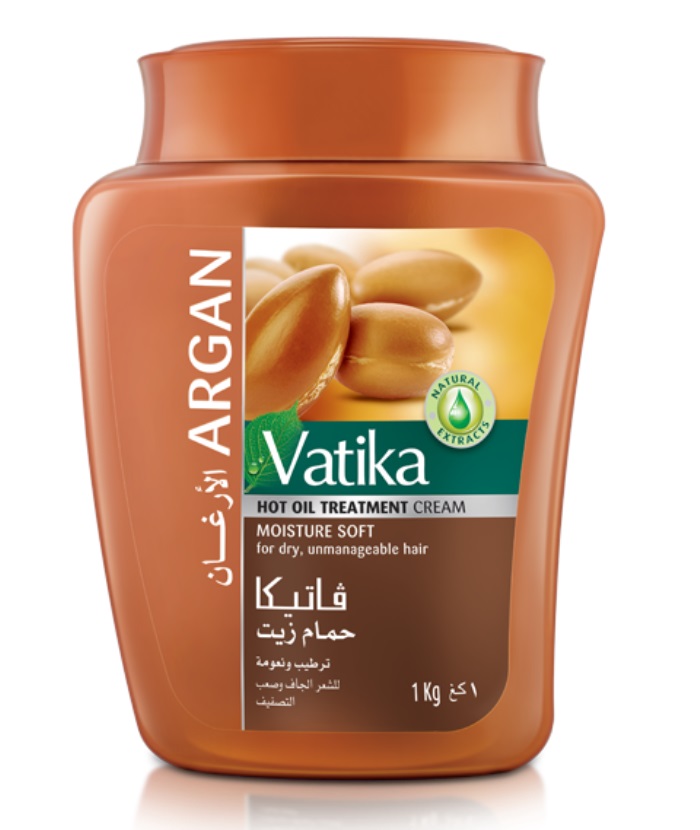 фото Маска для волос Dabur VATIKA Argan - мягкое увлажнение 500 гр.