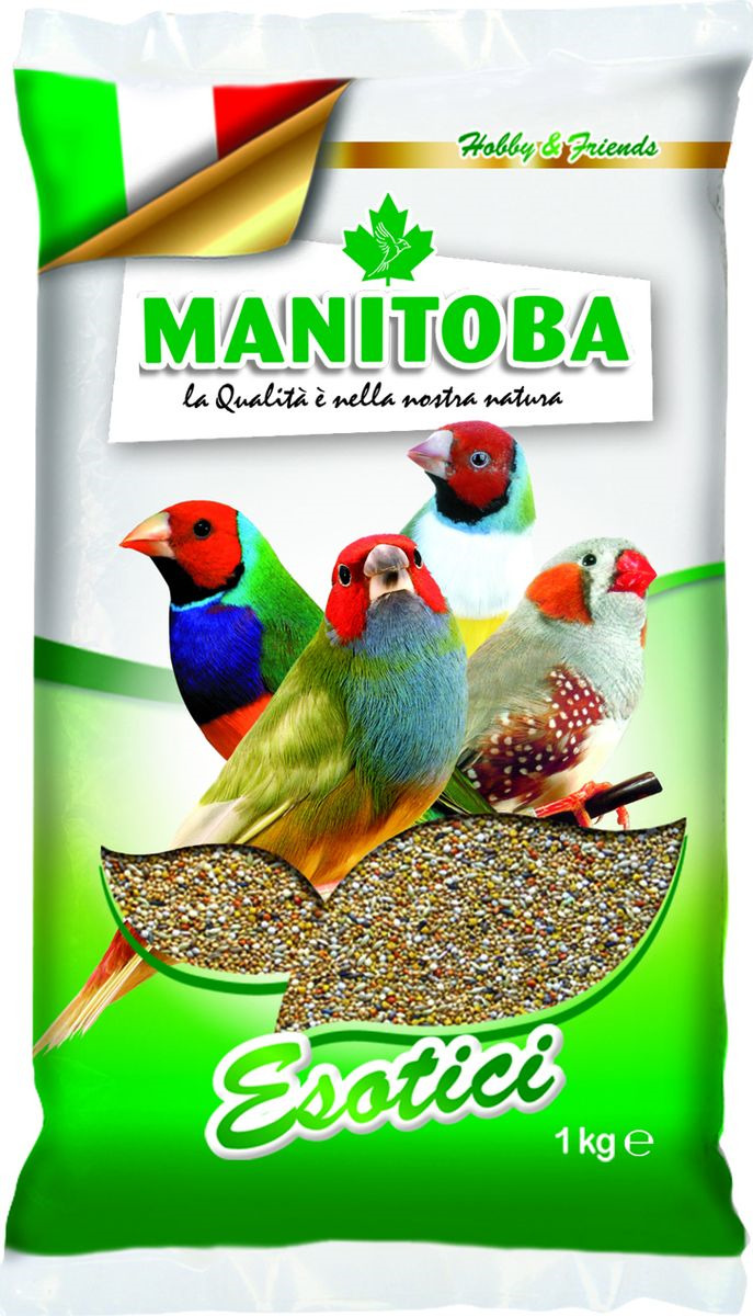 фото Корм сухой Manitoba, для экзотических птиц, 1 кг