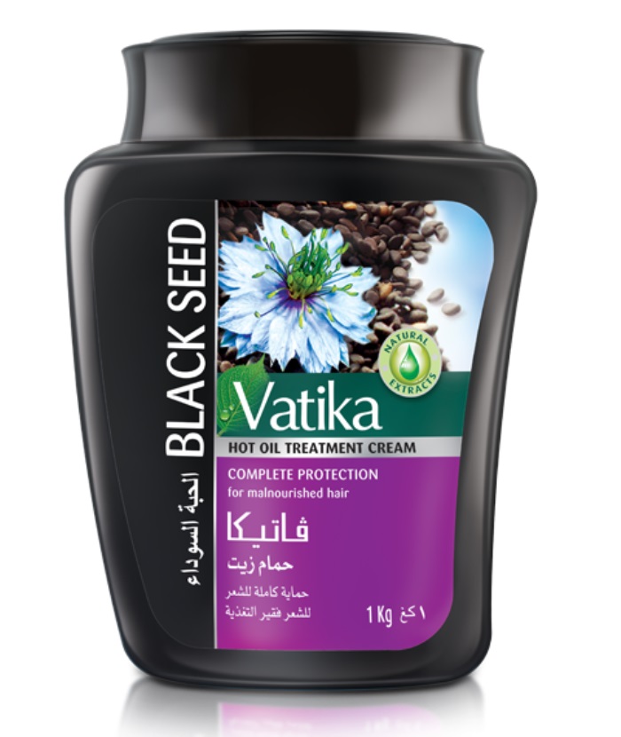 фото Маска для волос Dabur VATIKA Naturals Treatment Cream-Black Seed - восстанавливающая 500 гр.