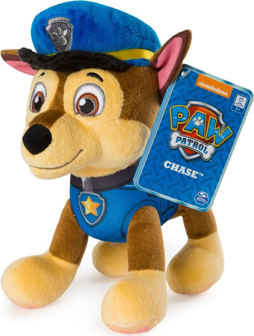 фото Мягкая игрушка Paw Patrol Plush Чейз, 6044393_20101963