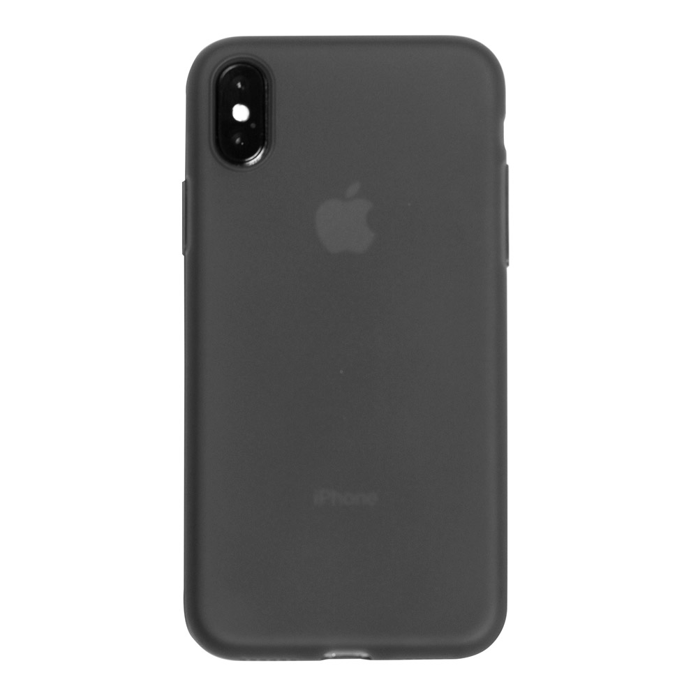 фото Чехол для сотового телефона ONZO MATT iPhone XS Max, прозрачный, черный