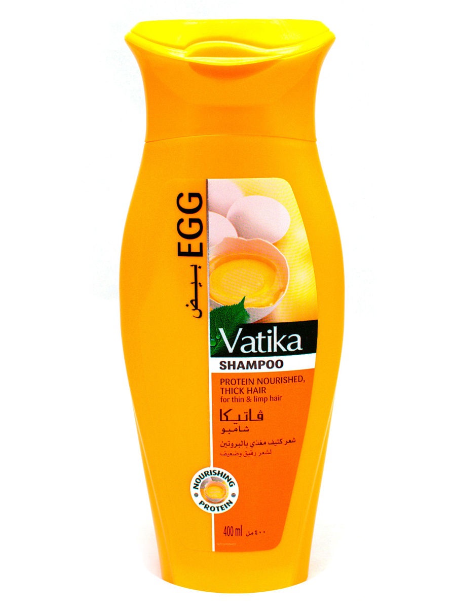 фото Шампунь для волос Dabur VATIKA Naturals Egg Яичный 200 мл