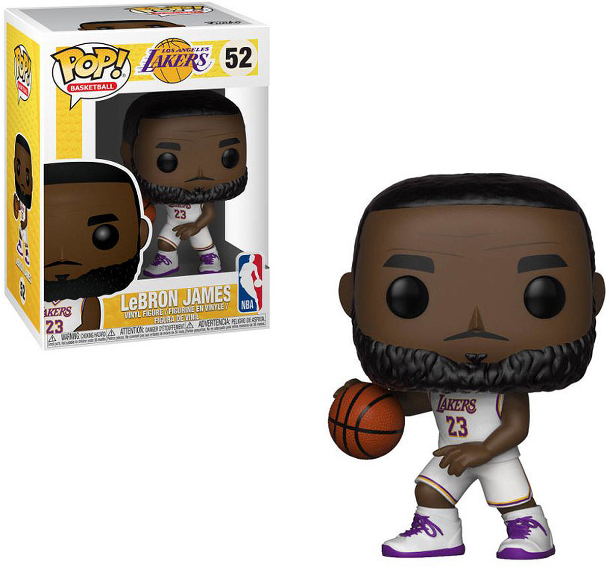 фото Фигурка Funko POP! Vinyl: NBA: Lakers: Lebron James (White Uniform) 37271