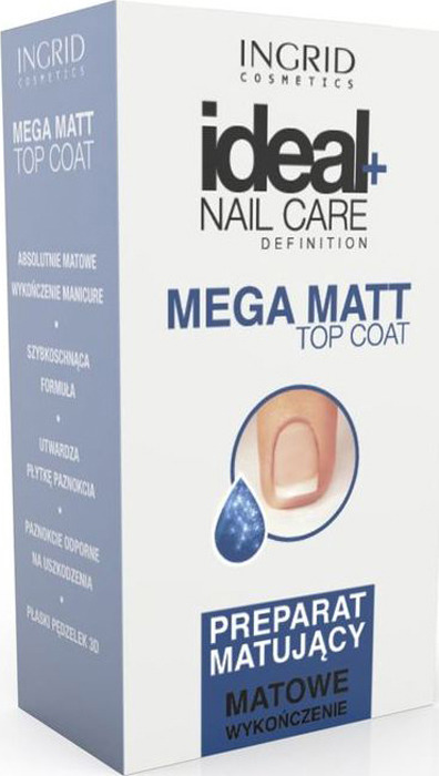 фото Лак для ногтей Ingrid Mega Matt Top Coat