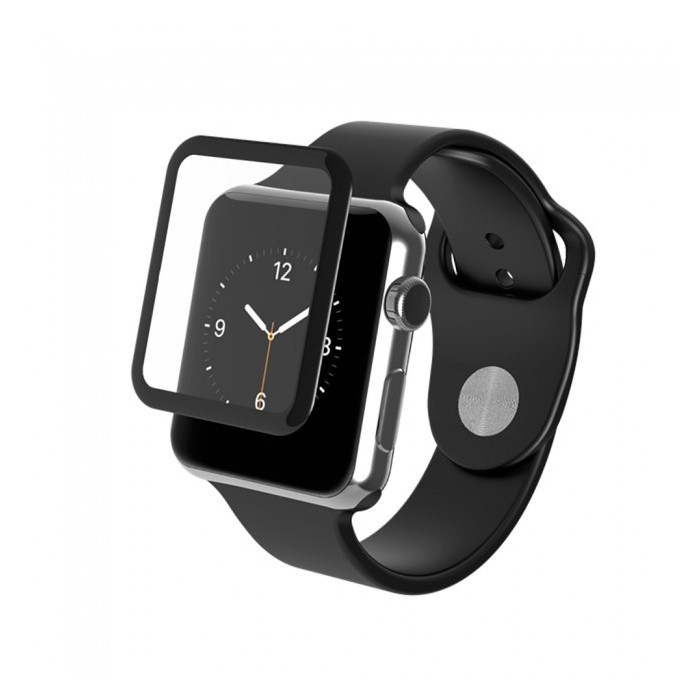 фото Защитное стекло ZUP для Apple Watch 42mm, черный