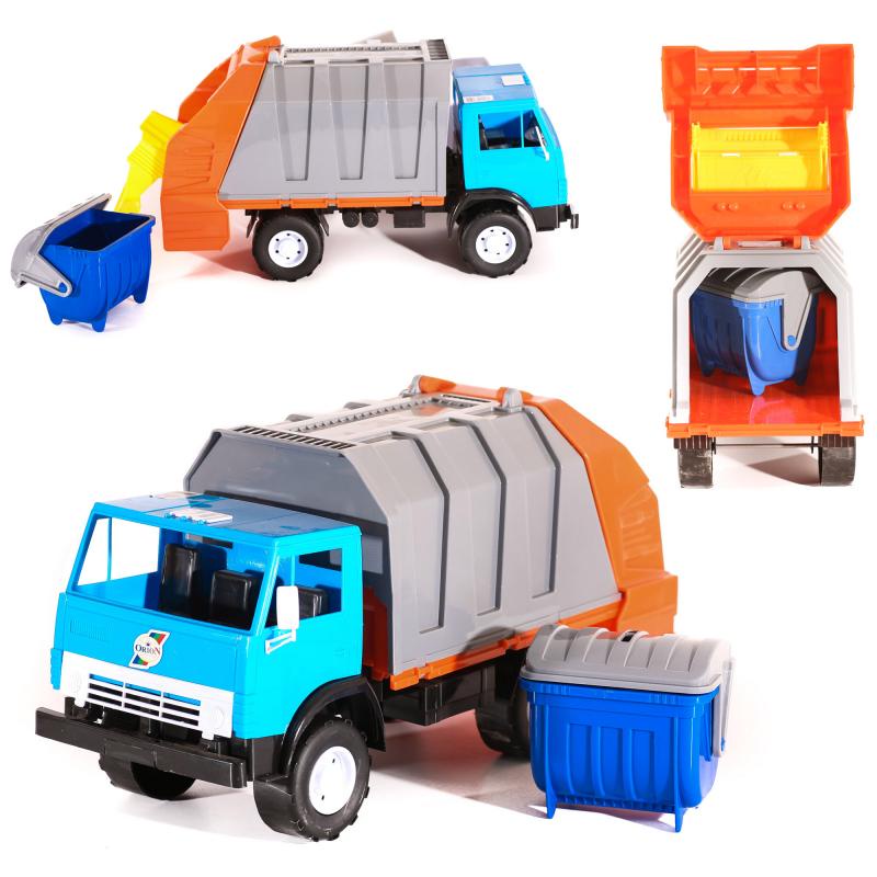 2 мусоровоза. Автомобиль "Orion Toys" 273 "мусоровоз х2". Машина 273 мусоровоз х2 Орион. Машинка 6727 спецтехника мусоровоз 2 цвета. Игрушка мусоровоз синий КАМАЗ.