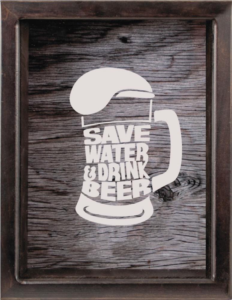 фото Копилка Дубравия SAVE WATER DRINK, Дерево