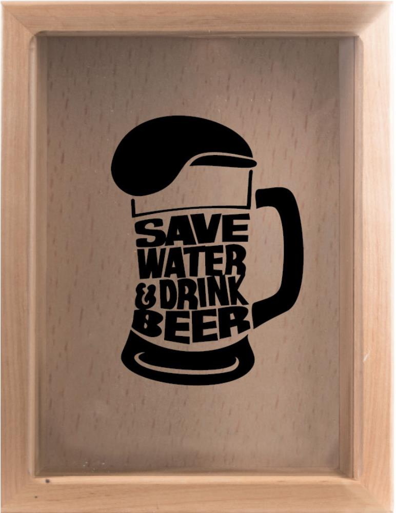 фото Копилка Дубравия SAVE WATER DRINK, Дерево