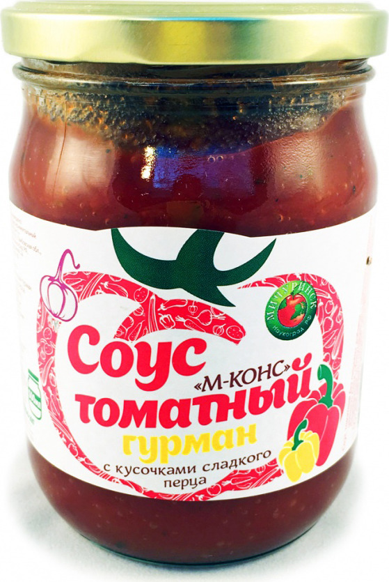 фото Соус томатный М-Конс "Гурман", 550 г