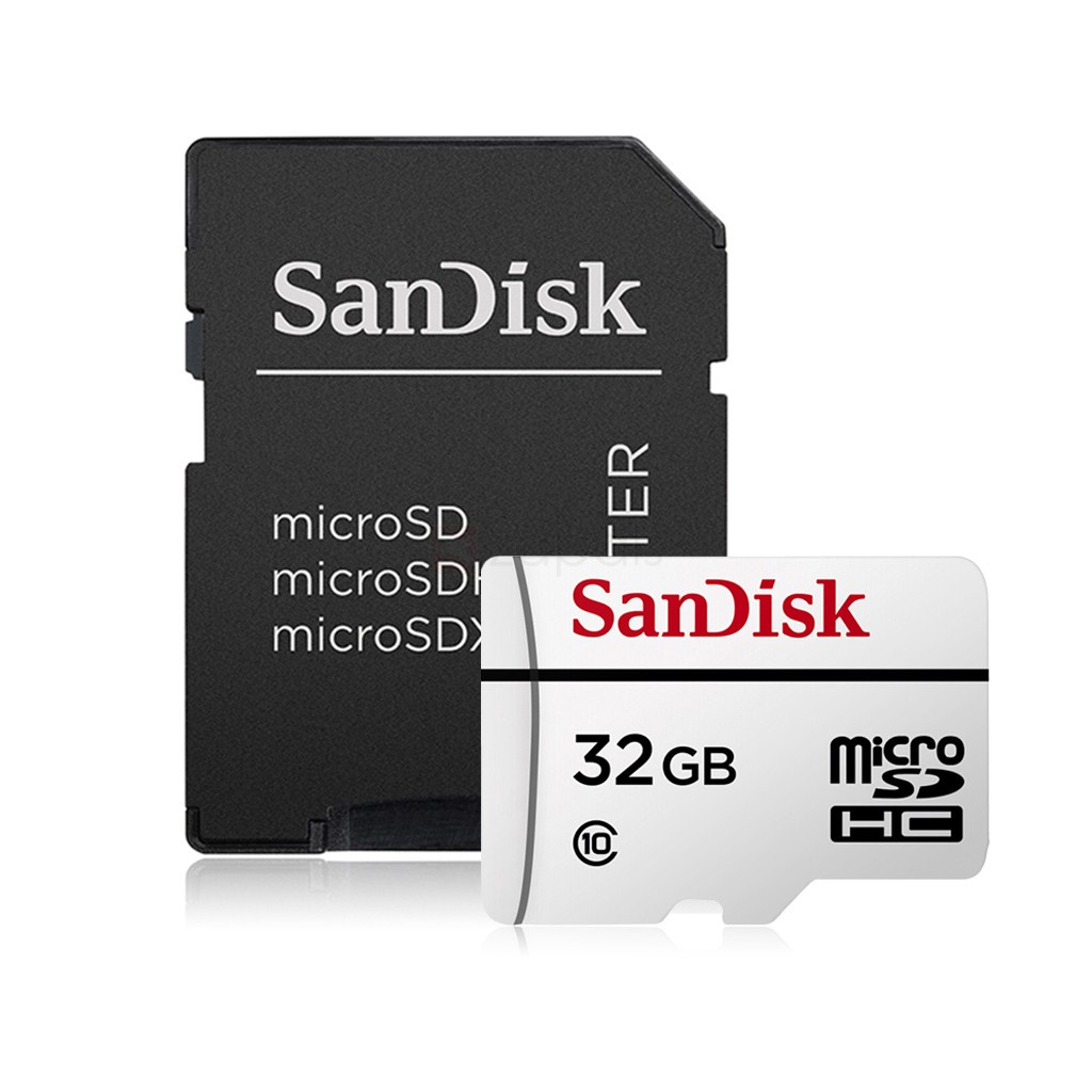 фото Карта памяти SanDisk MicroSD 32GB Class 10 High Endurance Video Monitoring + SD адаптер