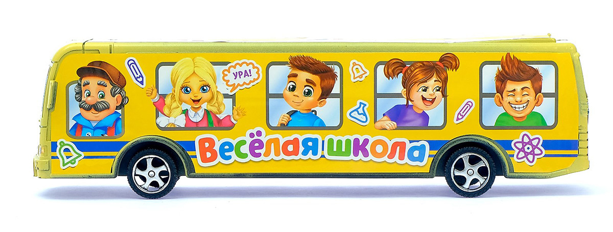 фото Автобус Woow Toys Веселая школа, инерционный, 3527616