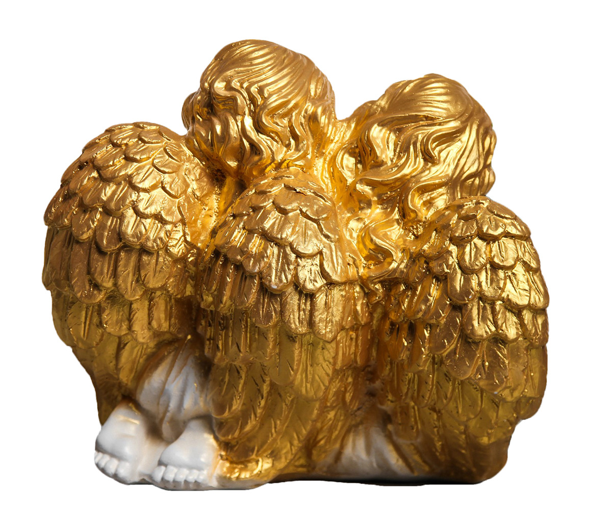 фото Статуэтка Premium Gips Пара ангелов с сердцем, 106713, 20 х 31 х 27 см