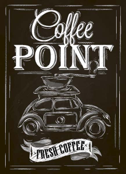 фото Картина Экорамка COFFEE POINT 70x90 см, Холст