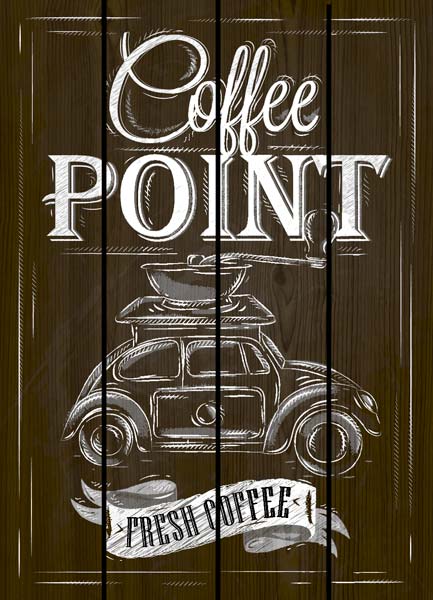 фото Картина Экорамка COFFEE POINT 40x60 см, Дерево