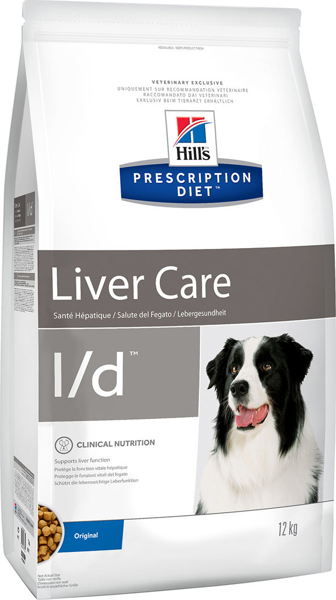 фото Корм сухой диетический Hill's Prescription Diet l/d Liver Care для собак при заболеваниях печени, 12 кг